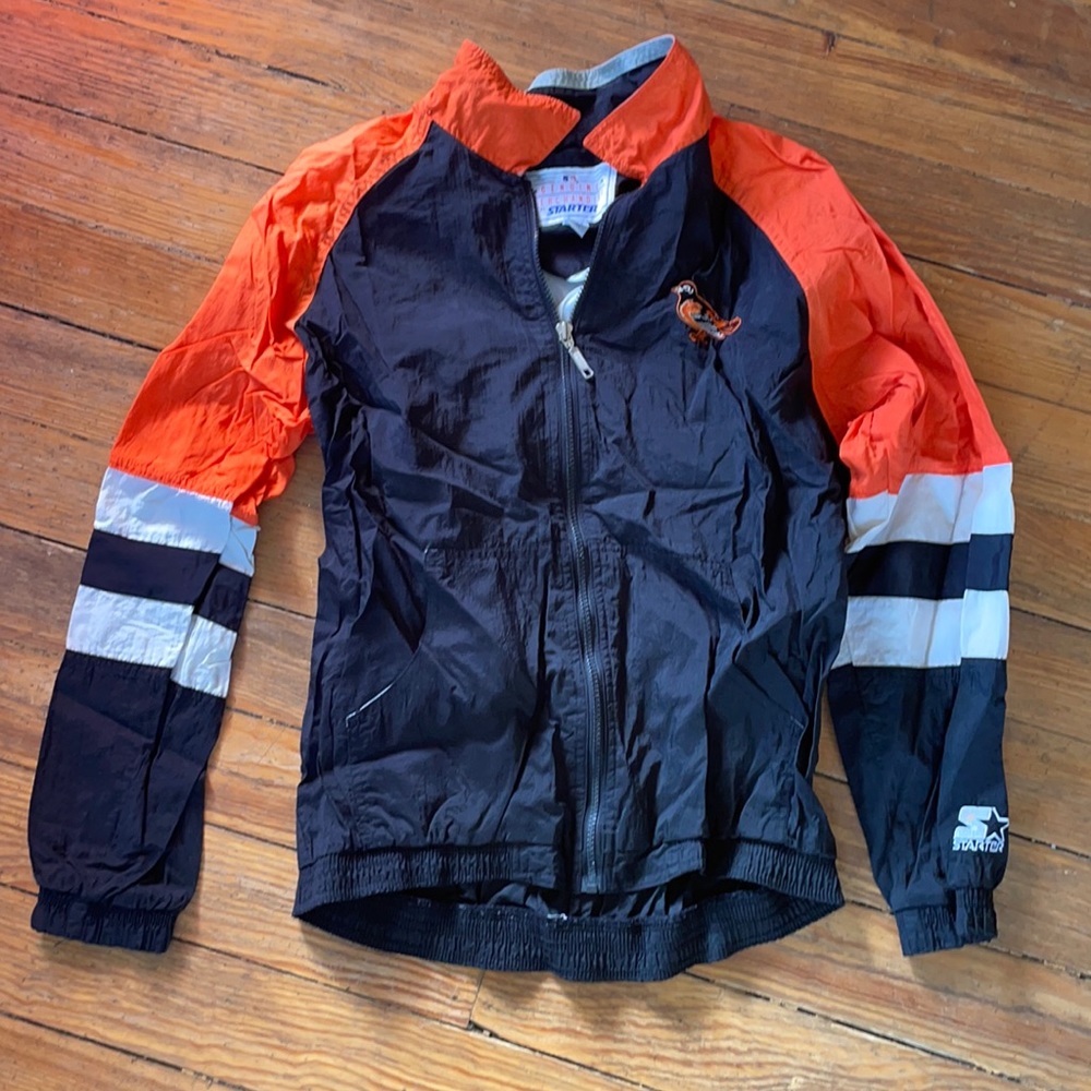 Vintage Baltimore Orioles windbreaker jacket